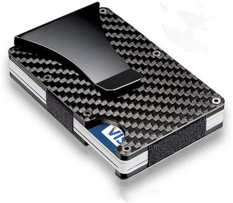 carbon fibre card holder rfid|best carbon fiber rfid wallet.